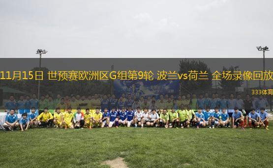 11月15日 世預(yù)賽歐洲區(qū)G組第9輪 波蘭vs荷蘭 全場錄像回放